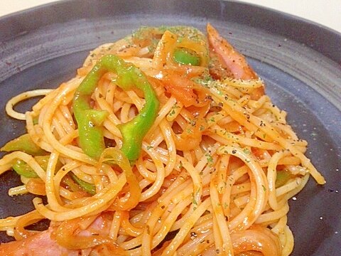 洋食屋の味を簡単に！スパゲッティナポリタン☆